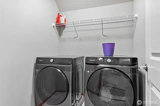 2nd story laundry room