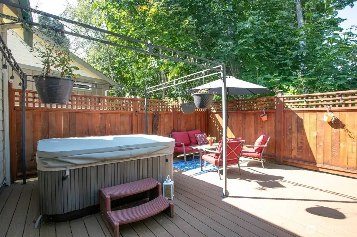 Spa and conversation station