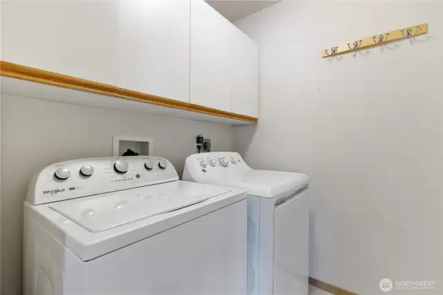Laundry Room with ample storage