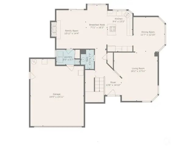 Lower Floor Plan.
