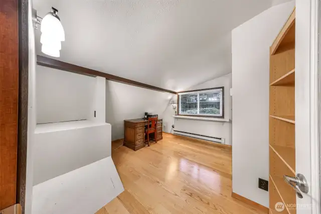 Upstairs bedroom space - perfect for home office or guest space.