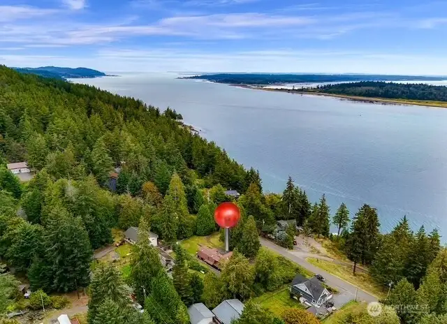 Drone view showcasing the location.