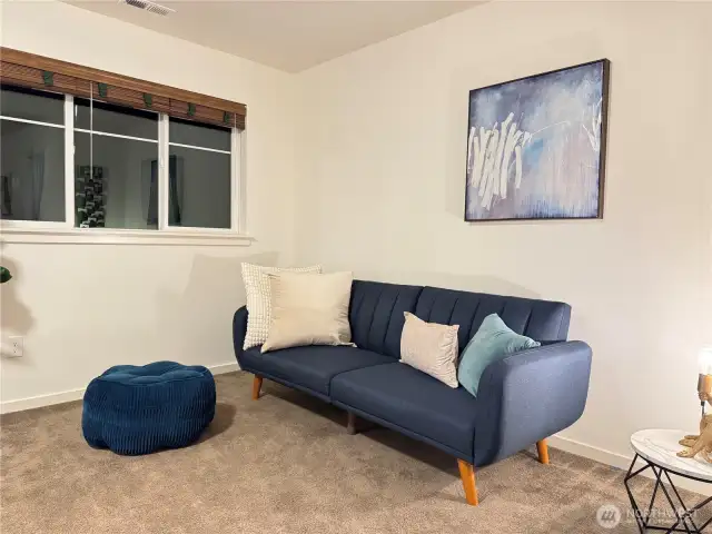 The other side of. The upstairs loft area.  Room for a party!