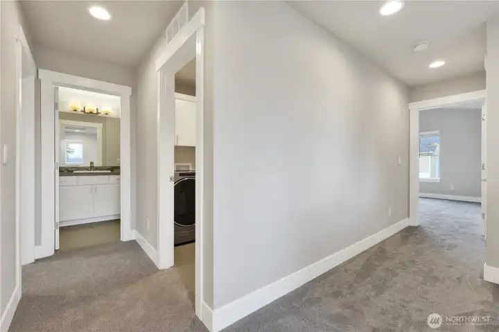 Hallway from top of stairs.