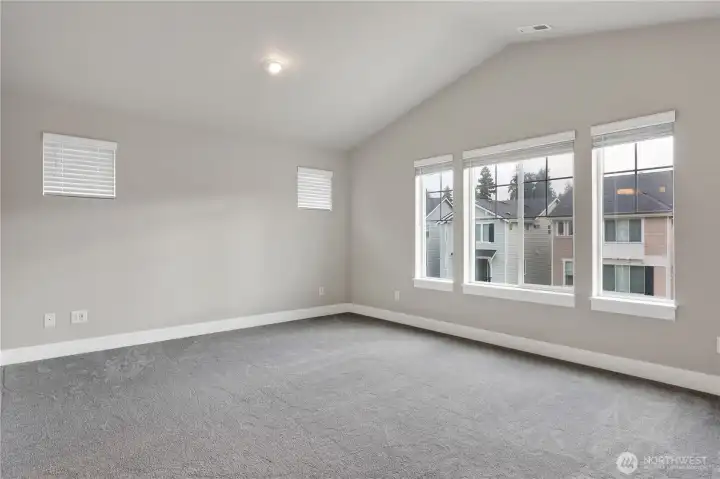 HUGE Primary with walk in closet!