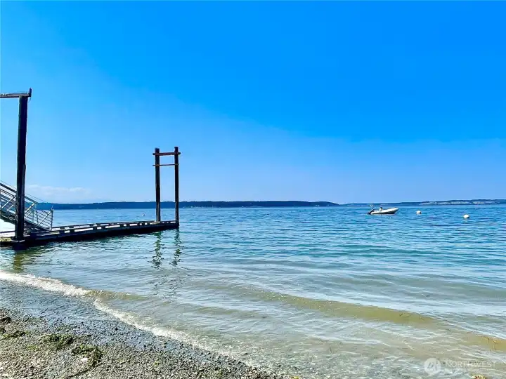 Madrona Beach.  The property has beach access with 2 access points.