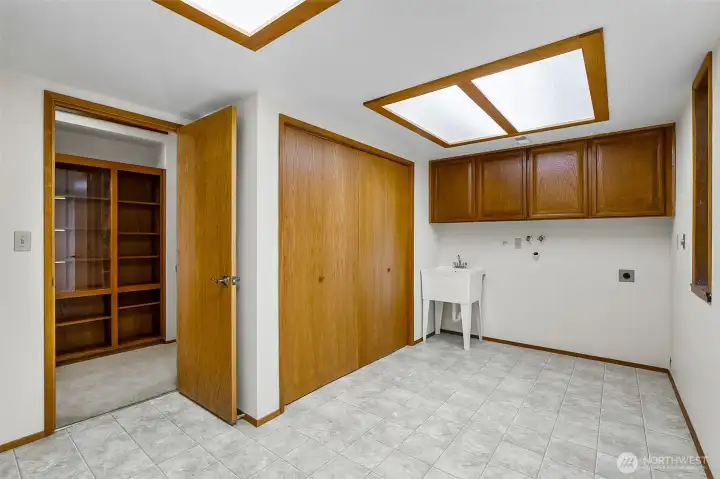 Giant laundry room