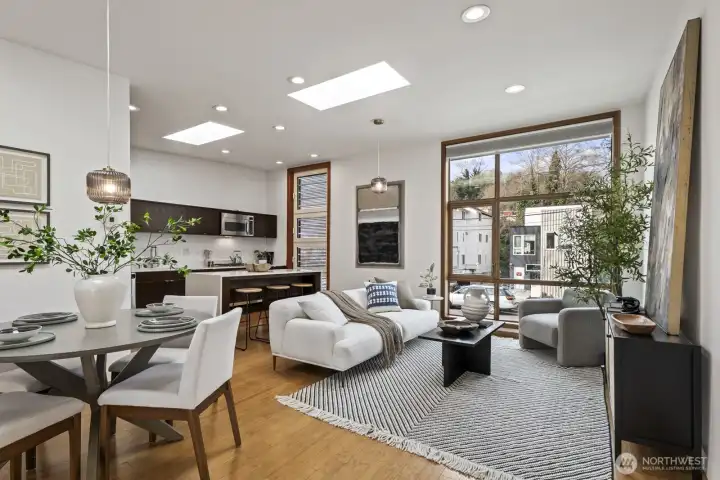 Designed by award-winning PB Elemental Architecture, this standalone home showcases clean lines, quality craftsmanship, and connection to nature.