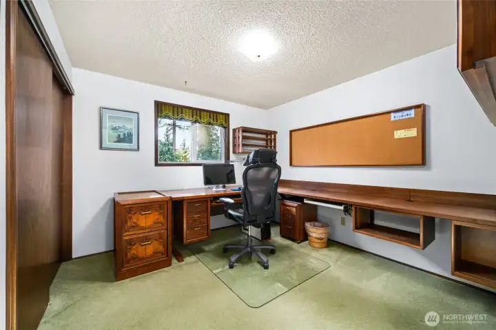 Third Bedroom utilized as office