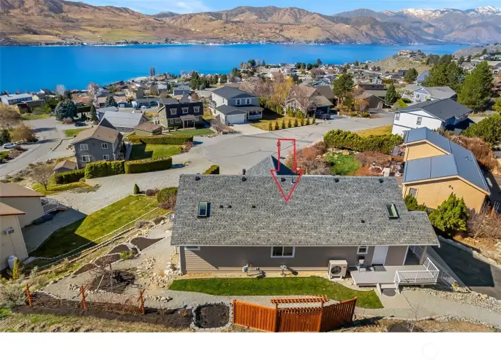 Serene setting with spectacular views in the sought-after Chelan Hills waterfront community with private access to 3 parks,2 pools, boat launch, sports courts, playgrounds and more.