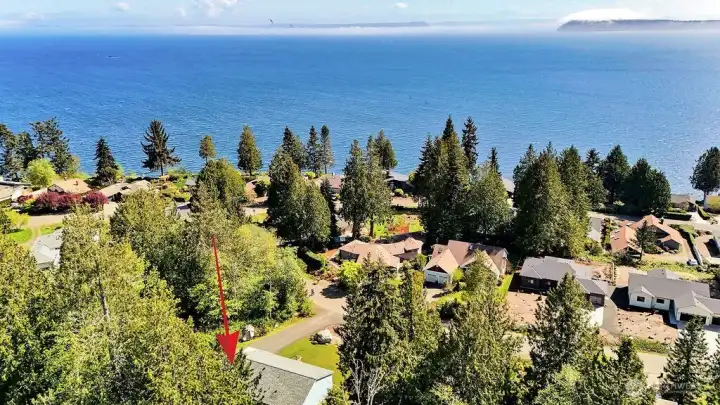 Quiet setting in North Bay Port Ludlow - a place to call home.