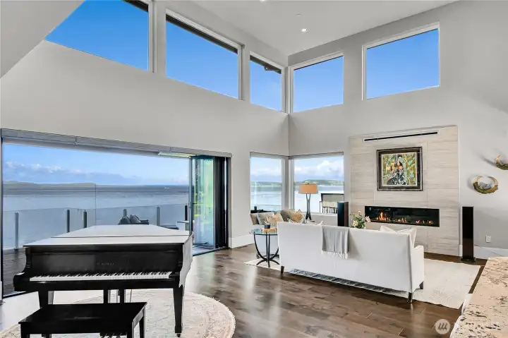 Nana wall of windows offers a seamless experience of indoors and out Nana wall of windows offers a seamless experience of indoors and out