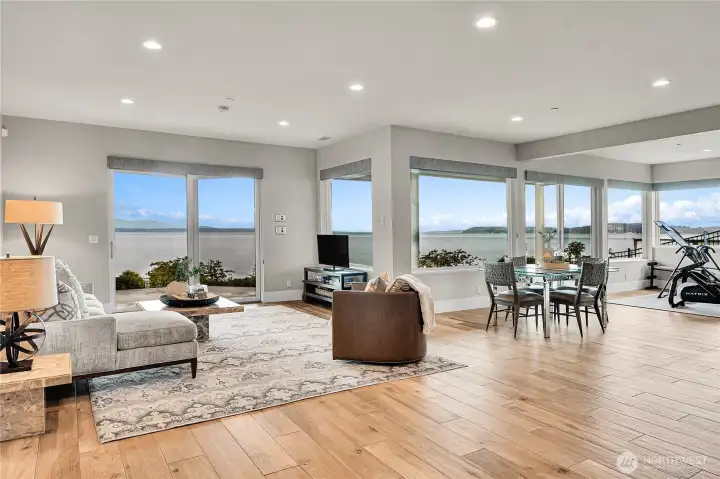 Family room/great room with access to covered patio Family room/great room with access to covered patio