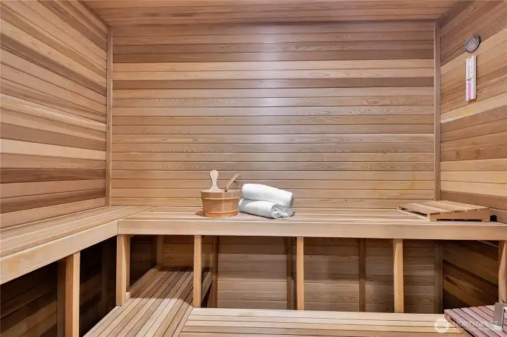 Spacious Sauna Spacious Sauna