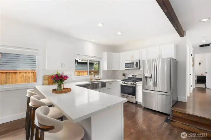 Updated kitchen