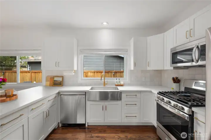Updated kitchen