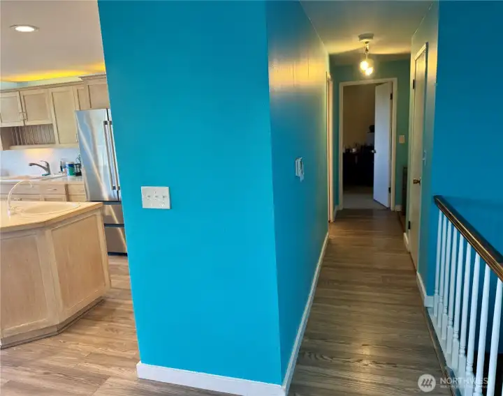 Upstairs hallway