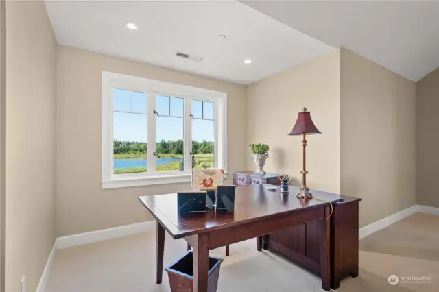 Office Area in Family Room