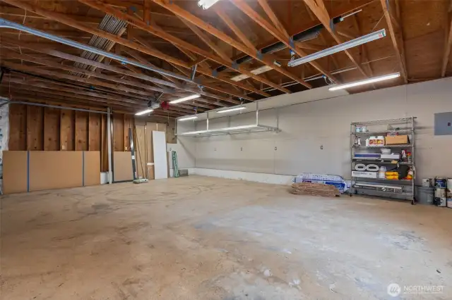 720sf detached  garage/shop. Has water and electricity.