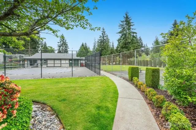 Community outdoor pool