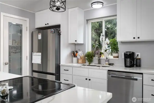 New cabinets and appliance done in 2023-2024.