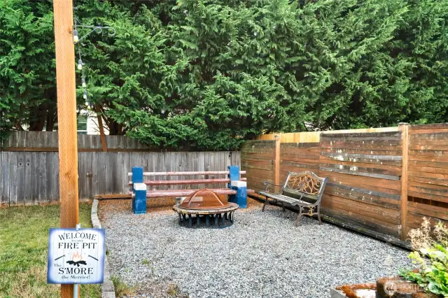 Fire pit!