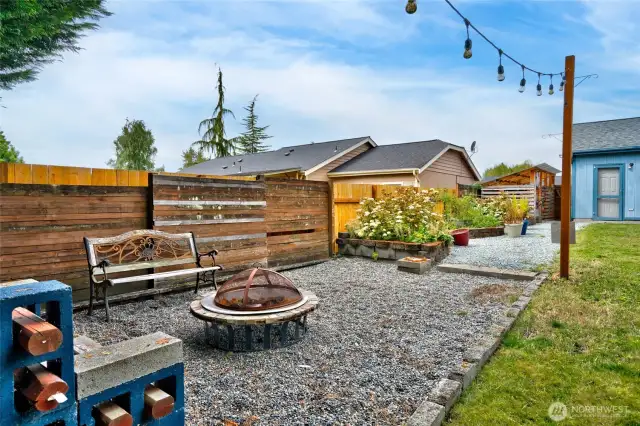Perfect spot for an evening by the fire with friends!