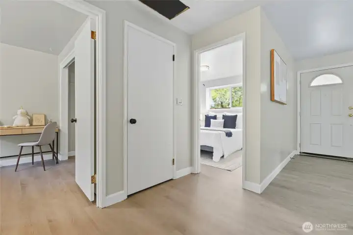 Hallway and Entryway