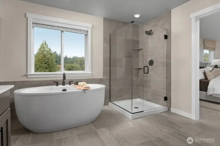 Model home, not of actual home