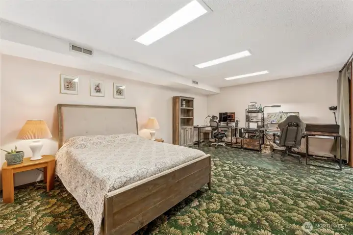 This is the rec room, which can provide ground floor living.