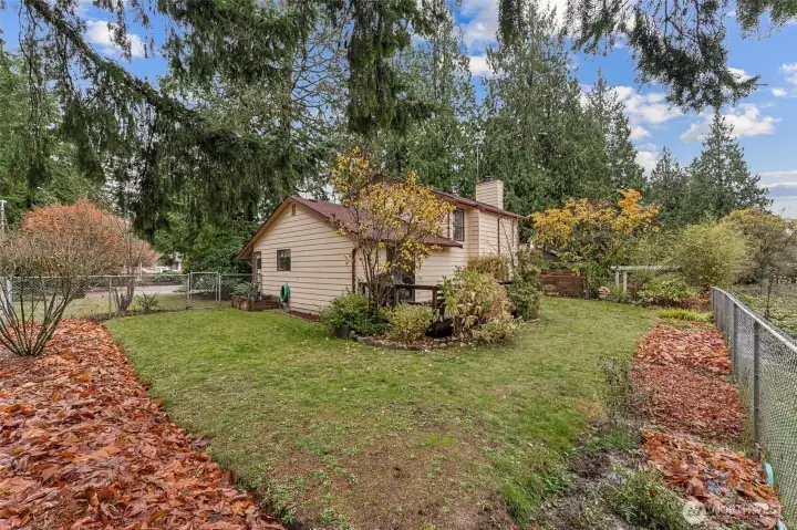 Springtime brings a variety of colors each year. Enjoy the private feel!