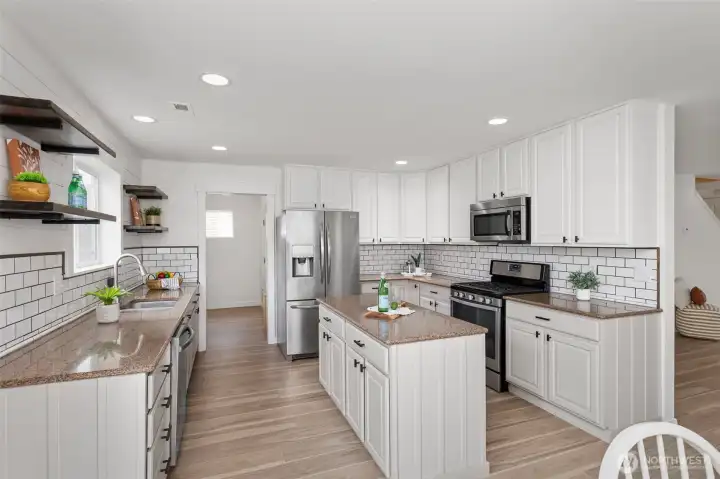 Beautifully updated kitchen