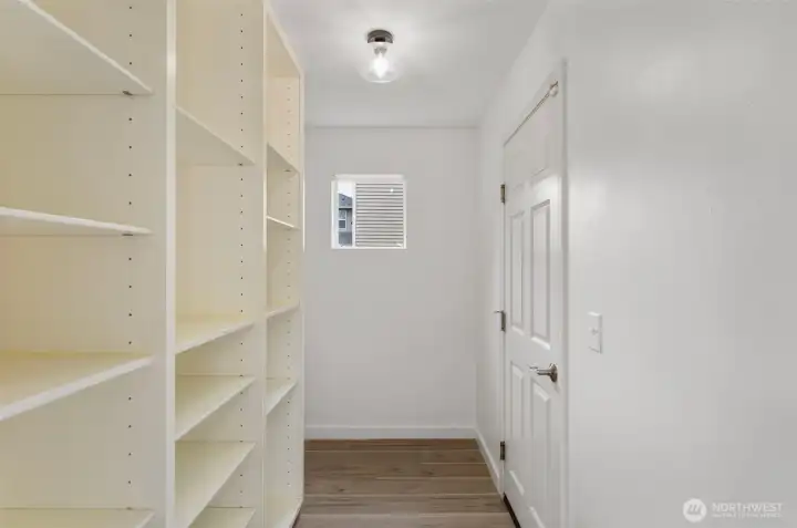 Walk-in pantry