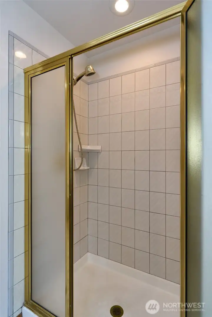 Primary walk in shower