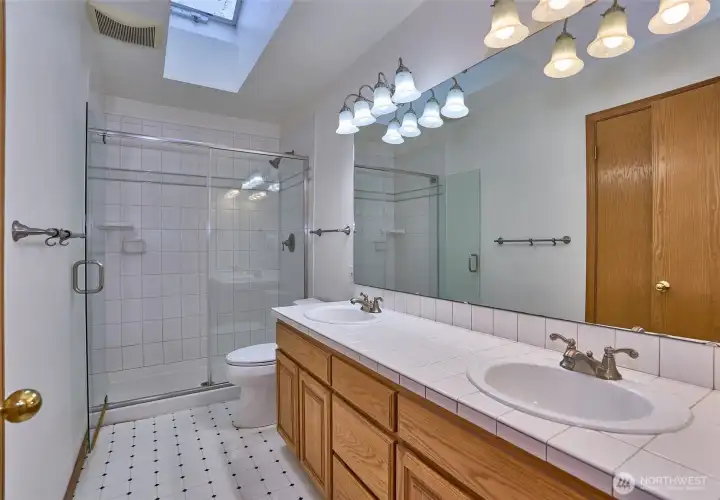 Hall upstairs bathroom