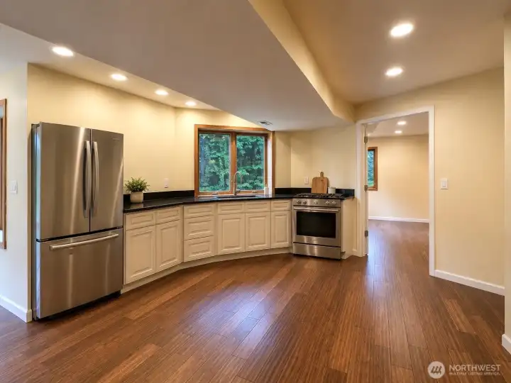 AI of simple changes to make a kitchen downstairs