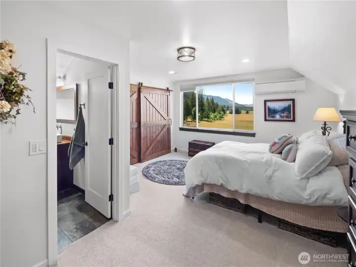 Primary suite has incredible valley views Primary suite has incredible valley views