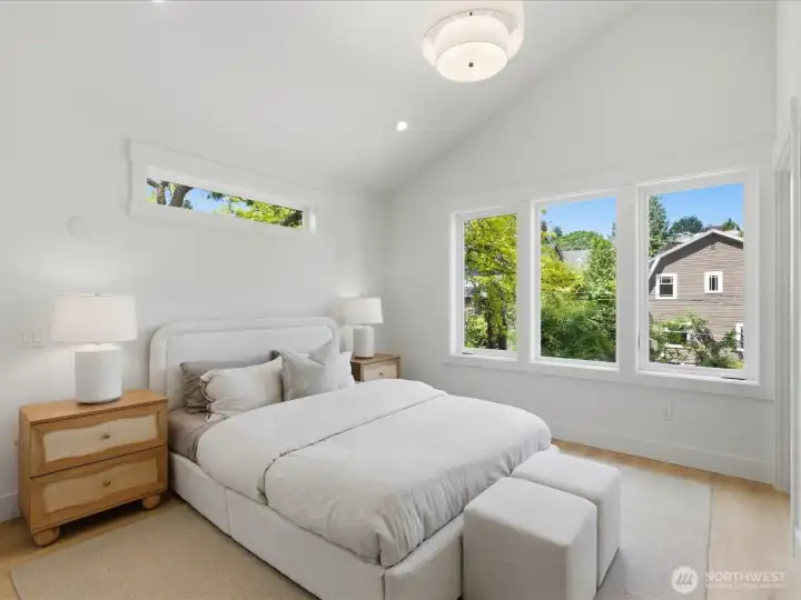 Spacious and light filled
