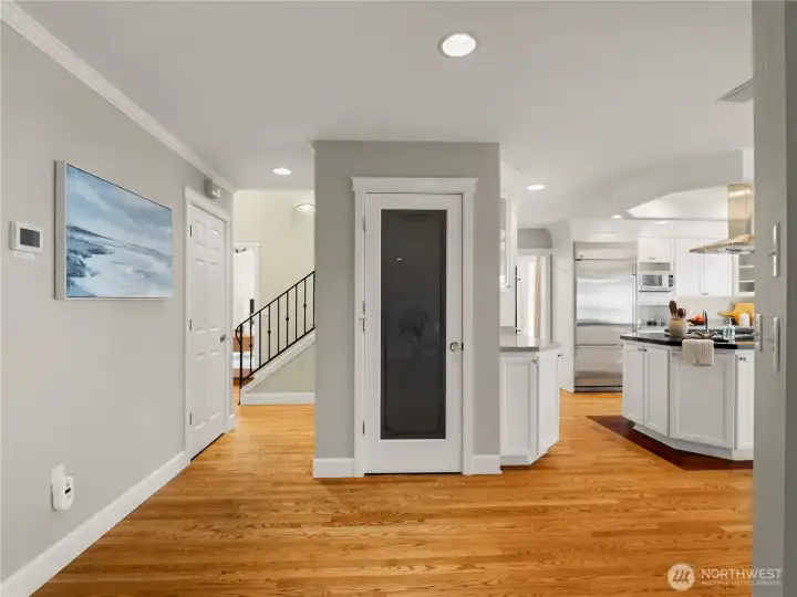 The large pantry holds all your dry ingredients and more. The large pantry holds all your dry ingredients and more.