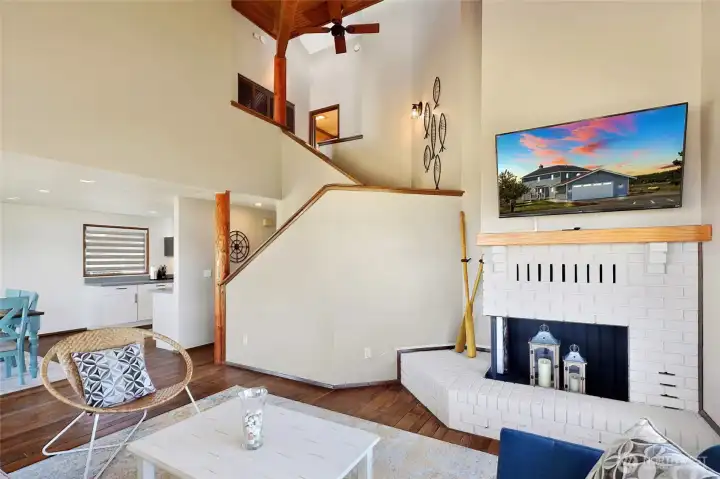 Upstairs