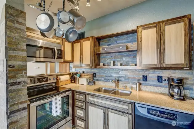 Lower kitchen in your VRBO