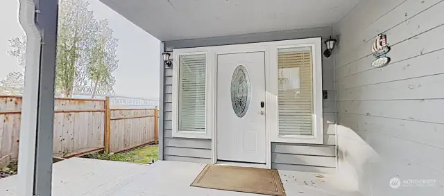 Front entry door