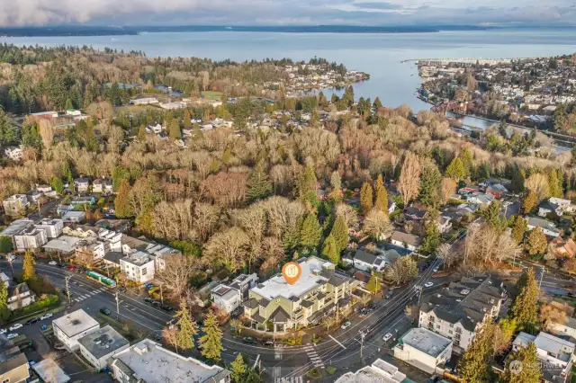 Facing West toward Shilshole Bay