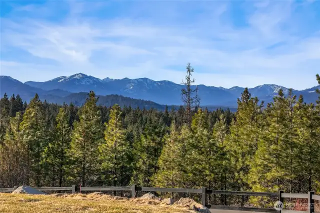 Enjoy the tranquility surrounded by endless forest and mountain views.