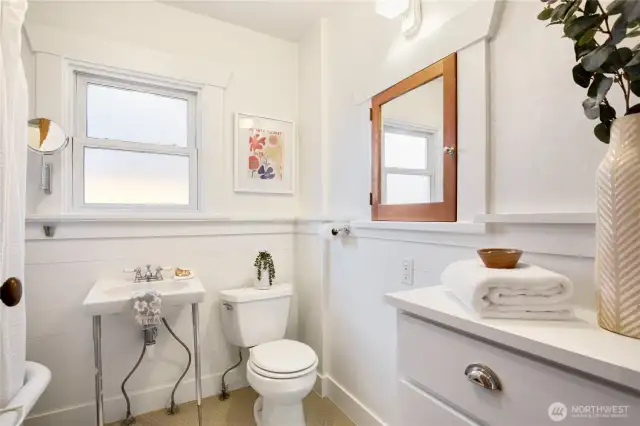 main floor bathroom