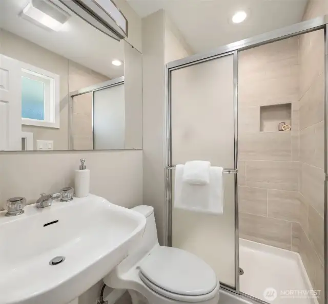 Refreshed Primary Bathroom