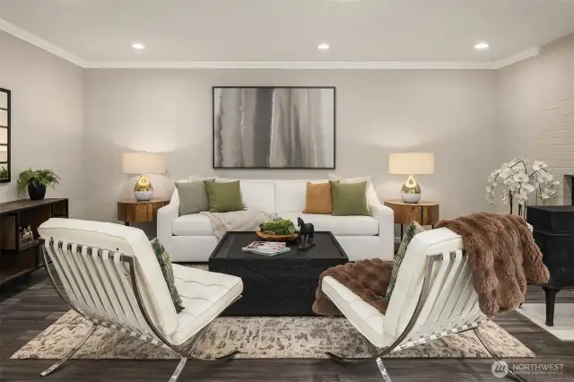 Lower Level Great Room Concept