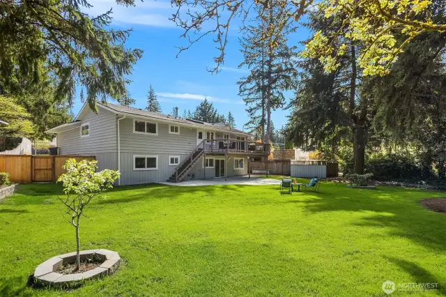 11,000+ sq ft Lot