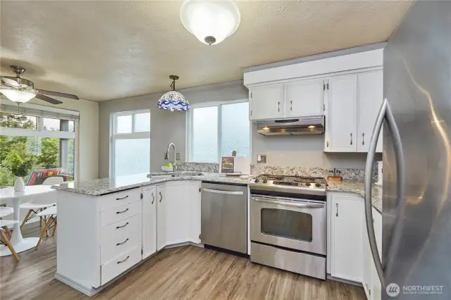 Nicely designed kitchen