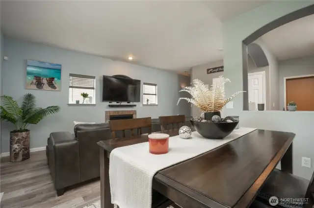 spacious living